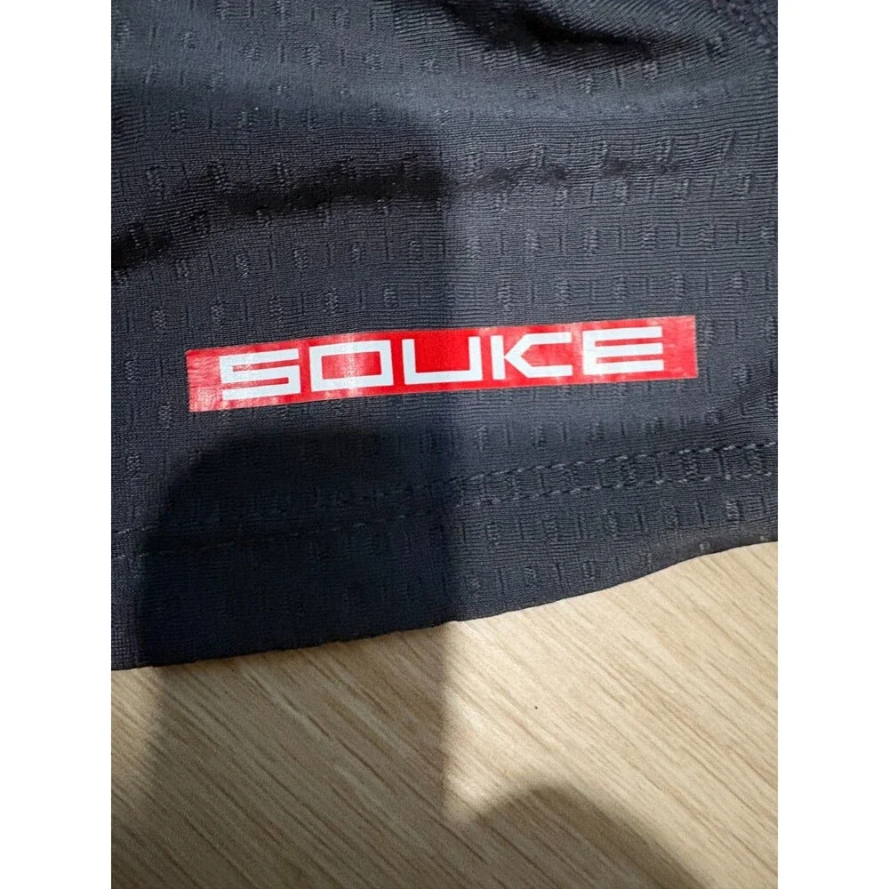 SOUKE SPORTS Women's Padded Cycling Shorts M Black Bicycle Underwear